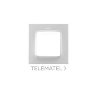 Marco para 1 elemento blanco mate Simon 82 concept - 8200617-090