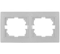 Marco para 2 Elementos Horizontal Blanco 154X81X10MM S.Europa SOLERA