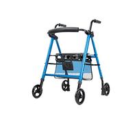 Marco para caminar Ayudas para la movilidad de sillas de ruedas livianas Ayuda para caminar de aleación de aluminio, andador de movilidad ajustable en altura de 80 * 97 cm, andador con andador pl