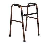 Marco para caminar, plegable geriátrico ligero de aluminio, altura ajustable, ayuda a la movilidad, reposabrazos de bastón de cuatro patas para adultos mayores y discapacitados bariátricos, estrella