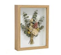Marco para flores secas, decoración de mesa de madera | Kit para crear un herbario DIY - Para casa, oficina, dormitorio, salón, dormitorio, estudio, habitación de niños, tocador, mesilla de noche