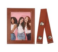 Marco Para Fotos Con Visera - Cuero PU De 14,7x10,9x0,9cm | Marco De Fotos Para Coche - Ḿarco Ďe F́otos Ṕara Visera Đe Coche | Titular D́e La Imagen Del Çoche Del Día Ďel Padre, M̀arco D̄e Imagen