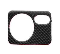 Marco para Interruptores De Luces Fibra De Carbono Ajuste para Paneles De Coches Decoración Interior 3D Protección contra Rayaduras