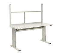 Marco para mesa de trabajo Treston, gris luminoso