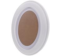 marco para ovalado de madera 7 pulgadas con clavos incluidos