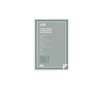 Grupo Erik Marco póster blanco - Marco 61x91,5cm - Marco blanco │Marco para cuadros - Marco madera blanco - Ideal para Láminas, Pósters, Cuadros y Decoración hogar