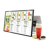 Marco para póster LED A4 A3 A2 Caja de luz - Pantalla de menú iluminada con soporte de metal para restaurantes, bares y publicidad (22,5 x 30,4 cm) silver A3(312 * 427mm)