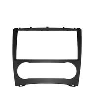 Marco para Radio Coche 9 Pulgadas Y 2 DIN para Mercedes para Benz Clase C W203 Clase GLK C209 CLC Kit Molduras Panel Salpicadero Estéreo WEFOLCC(Frame)