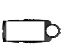Marco para Radio De 9 Pulgadas para Toyota para Yaris 2012-2017, Soporte para Consola Central, Embellecedor De Panel.(Black RHD)