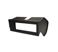 Marco para radio de coche 1 DIN negro para Fiat Panda hasta 2003 y Seat Marbella