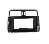 Marco para Radio De Coche Android De 10.1 Pulgadas Unidad Principal 2DIN Panel Frontal para Salpicadero para Toyota para Prado 2018 POMPOMPUR(Only Frame)
