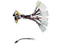 Marco para radio de coche compatible con Toyota Corolla E170 y Auris E180 (2016-2019). Panel estéreo 2DIN de 9 pulgadas con arnés de cableado Consola central del coche Panel(Cable canbus)