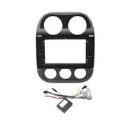 Marco para Radio Estéreo De 10.1 Pulgadas 2 DIN Reproductor MP5 Android para Jeep para Compass para Patriot 2010-2016 PYPFQUMQGR(Frame Set)