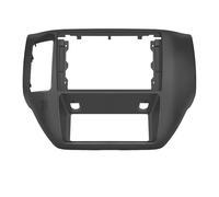 Marco para Radio Estéreo De 9 Pulgadas, Embellecedor De Salpicadero, 2 DIN, para Nissan para Patrol V5 Y61 (2004-2012) Marco Radio de Coche(Only Black Frame)