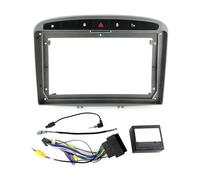 Marco para Radio Estéreo De 9 Pulgadas para Peugeot 308 408 (2008-2016), Adaptador De Audio para Panel De Salpicadero.