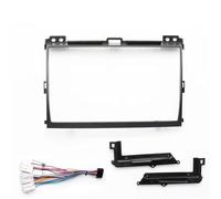 Marco para Radio Marco De Salpicadero para Radio Coche 9 Pulgadas para Toyota para Land para Cruiser Prado 120 Panel Estéreo para Instalación Embellecedor GPS DVD