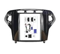 Marco para Radio MP5, Panel De Montaje para Tablero, 9.7 Pulgadas, 2 DIN, para Ford para Mondeo 2007-2010(Black Frame canbus)