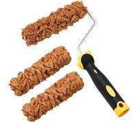 Marco Para Rodillo De Pintura Paint Roller Kit Texture Pattern Brush Tool With Frame Para Paredes Y Techos