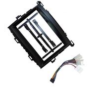 Marco para Salpicadero con Reproductor Android De 9 Pulgadas MP5 Estéreo Y Radio 2 DIN para Toyota para Alphard 2008-2014 PYPFQUMQGR(Frame with Cable)