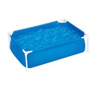 Marco Piscina 120-300cm Acero Pro Rectángulo Piscina Elevada Piscina Elevada Rectangular Familiar Piscina Elevada Piscina Exterior Jardín(120 * 92 * 33cm)