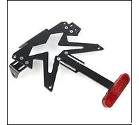 Marco Placa matrícula Para Kawasaki para NINJA 300250650 R para Z750 para Z800 para Z900 para ER6N para ER6F Kit de eliminador de guardabarros trasero ordenado Portamatriculas Moto