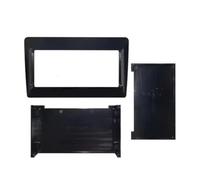 Marco plástico Radio Radio Estéreo Universal Coche 1 DIN 9 10 Pulgadas Pantalla Táctil Reproductor MP5 Marco Placa Adaptadora Panel Navegación