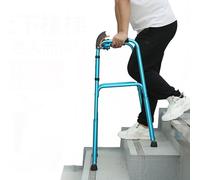 Marco plegable para subir escaleras de altura ligero - Andador vertical estándar de aluminio para ancianos - Ayuda de movilidad para estabilidad y apoyo