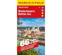 MARCO POLO Freizeitkarte 44 Niederbayern, Rottal-Inn 1:130.000