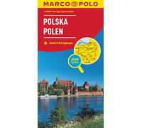 Marco Polo Polen: Wegenkaart 1:800 000: Wegenkaart Schaal 1 : 800.000 (Marco Polo Wegenkaart)