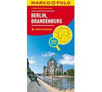 MARCO POLO Regionalkarte Deutschland 04 Berlin, Brandenburg 1:200.000: Wegenkaart Schaal 1 : 200.000 (Marco Polo Wegenkaart)