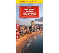 MARCO POLO Reisekarte Costa Blanca 1:200.000: Valencia, Alicante, Murcia - Straßenkarte und Autokarte mit sehenswerten Strecken, Highlights und digitaler Erweiterung (Marco Polo Maps)