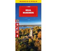 MARCO POLO Reisekarte Deutschland 04 Berlin, Brandenburg 1:225.000: Straßenkarte und Autokarte mit sehenswerten Strecken, Highlights und digitaler Erweiterung