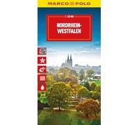 MARCO POLO Reisekarte Deutschland 05 Nordrhein-Westfalen 1:225.000