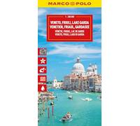 MARCO POLO Reisekarte Italien 04 Venetien, Friaul, Gardasee 1:200.000: wegenkaart 1:200 000 (Marco Polo Wegenkaart)