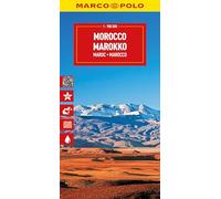 Morocco Marco Polo Map: wegenkaart 1:900.000 (Marco Polo Maps)