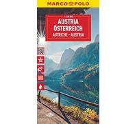 MARCO POLO Reisekarte Österreich 1:400.000: Straßenkarte und Autokarte mit sehenswerten Strecken, Highlights und digitaler Erweiterung (Marco Polo Maps)
