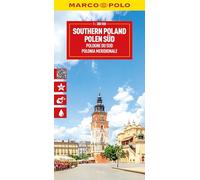 MARCO POLO Reisekarte Polen Süd 1:300.000: Straßenkarte und Autokarte mit sehenswerten Strecken, Highlights und digitaler Erweiterung (Marco Polo Wegenkaart)