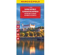 MARCO POLO Reisekarte Slowakische Republik 1:300.000: Straßenkarte und Autokarte mit sehenswerten Strecken, Highlights und digitaler Erweiterung (Marco Polo Maps)