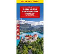 MARCO POLO Reisekarte Slowenien und Istrien 1:250.000: Straßenkarte und Autokarte mit sehenswerten Strecken, Highlights und digitaler Erweiterung (Marco Polo Maps)