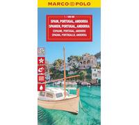 Marco Polo Wegenkaart Spanje & Portugal: Wegenkaart Schaal 1 : 1.000.000