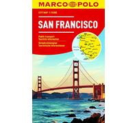 Marco Polo San Francisco Cityplan: Stadsplattegrond 1:15 000