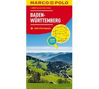 Marco Polo Wegenkaart 11 Baden-Württemberg: Wegenkaart Schaal 1 : 200.000