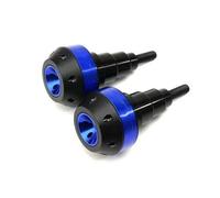 Marco Protección Contra Caídas Barra Protectora Carenado Deslizante Almohadilla Protectora Contra Choques Para NINJA ZX6R 636 ZX-6R POMPOMPUR(Blue)