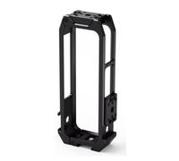 Marco protector de aluminio CNC, soporte vertical horizontal magnético de liberación rápida, montaje de zapata fría, tornillo de 1/4 pulgadas, compatible con cámara de acción Insta360 X5 (negro básico