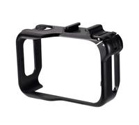 Marco Protector de Jaula Compatible para Insta360 GO Ultra, Funda Portátil para Cámara Digital de Plástico Accesorios con Protección Anti-Caída (Negro)