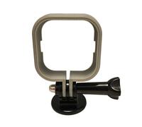 Marco protector de jaula para Insta360 Go Ultra, soporte de montaje ligero de PLA+ ABS y adaptador de trípode compatible con trípode selfie stick para accesorios de cámara (negro)