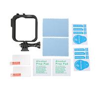 Marco Protector Panorámico para Cámara Deportiva, Carcasa Resistente a Caídas con Película de Vidrio Moderada, para MAX