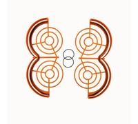 Marco protector para hélices de drones para DJI AVATA360, cubierta de anillo ligera y resistente a los impactos, cubierta amortiguadora, marco exterior (grande naranja)