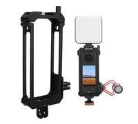 Marco Protector para X3, Funda Protectora de Expansión de Jaula de Conejo de Aluminio con Zapata Fría para Cámaras Deportivas.