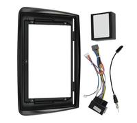 Marco Radio 10 Pulgadas Montaje En Salpicadero Reproductor DVD Estéreo Panel Instalación Adaptador Cubierta Fascia para Skoda para Superb 2 B6 2008-2015 POMPOMPUR
